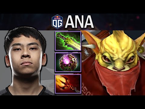 OG.ANA SMURF BOUNTY HUNTER WITH 30 KILLS & MAGIC BUILD - DOTA 2 PRO GAMEPLAY