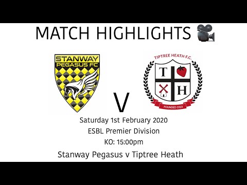 MATCH HIGHLIGHTS 🎥| Stanway Pegasus 4-0 Tiptree Heath - ESBL Premier Division
