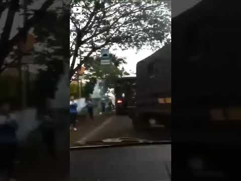 ANGGOTA TNI BUBARKAN TAWURAN GENG MOTOR XTC #shorts