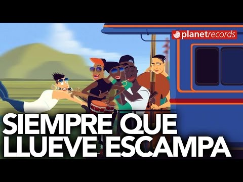 MAYKEL BLANCO Y SU SALSA MAYOR - Siempre Que Llueve Escampa (Animated Official Video HD)