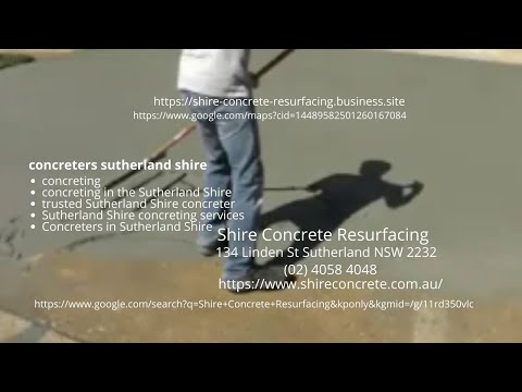 Concreters Sutherland Shire