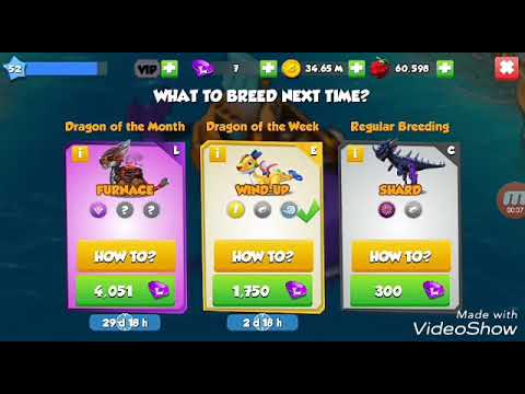 How to breed the DOTM FURNACE DRAGON with the best combinations