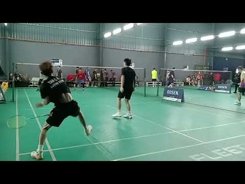 Badminton SF LSJ 3 Men's Double Novice Tour - Fikri Zailan / Hakimi Hamidi Vs Cheok Kee / Chun Hong