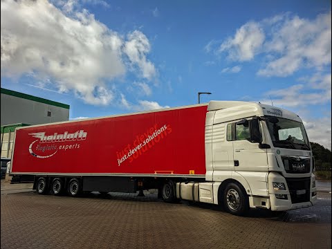 MAN TGX POV Nightdrive on Germany