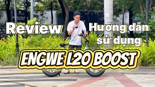 Giới thiệu mẫu xe đạp điện trợ lực Engwe L20 Boost phiên bản mới nhất 2025