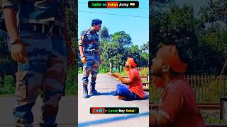 Salute to indian Army 🇮🇳 a motivational story || Ami ajob @LoverBoyRahul 04/03/2023 #shorts #army