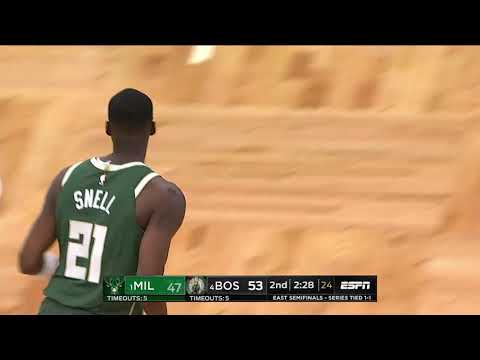 Tony Snell All Game Actions 05/03/2019 Milwaukee Bucks vs Boston Celtics Game 3 Highlights