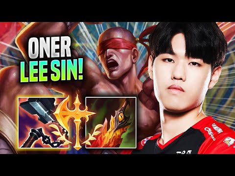ONER PERFECT GAME WITH LEE SIN! - T1 Oner Plays Lee Sin JUNGLE vs Viego! | Season 2022