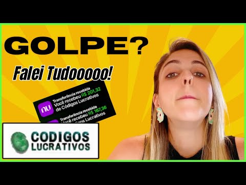 CÓDIGOS LUCRATIVOS Funciona? (É GOLPE?) ⛔️ Código Lucrativo Vale a Pena? APP CÓDIGOS LUCRATIVOS