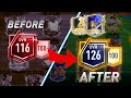 📈 I UPGRADED OVR OF A SUBSCRIBER FIFA MOBILE 23 ACCOUNT! 116 TO 126 TOTY UPGRADE Episode - 1