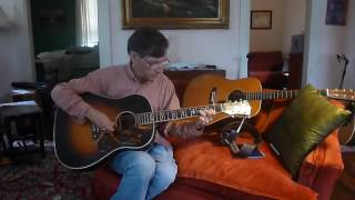 Video thumbnail for Robert Bowlin playing a '39 Recording King Ray Whitley model 1027 by Robert Hale