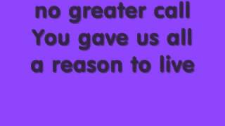 No Not One - Brandon Heath