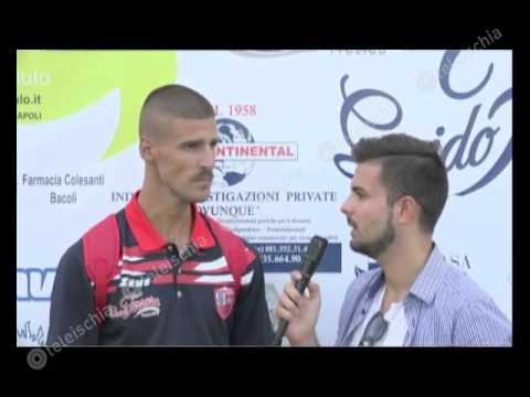 Teleischia - procida 3 barano 0, il commento dell'attaccante Fragiello