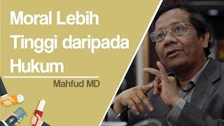 Sindir Pimpinan DPR yang Jadi Tersangka Korupsi, Mahfud MD: Moral dan Etika Lebih Tinggi dari Hukum