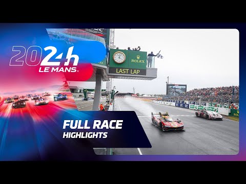 WEC 第4戦 ル・マン24時間レース レースハイライト動画