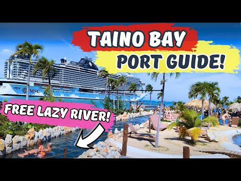 Skip the Excursions! Taino Bay Cruise Port FULL Tour | Puerto Plata | FREE Lazy River!