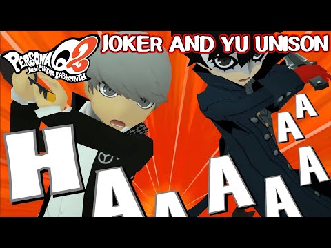 Joker & Yu Narukami Unison Attack - Persona Q2