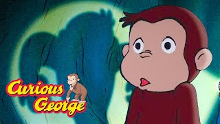 Spooky Shadows in the Dark 🐵 Curious George 🐵 Kids Cartoon 🐵 Kids Movies