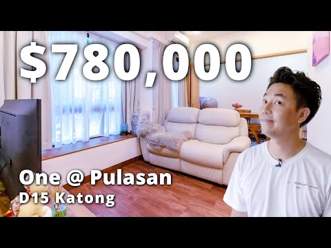 Freehold 1+Study Investment Condo at One @ Pulasan ($780K) D15 Katong | Singapore Home Tour Ep.129