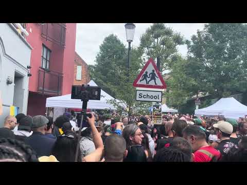 Aba Shanti-I playing African Princess - Jah Children Cry @ Notting Hill Carnival 27/08/23