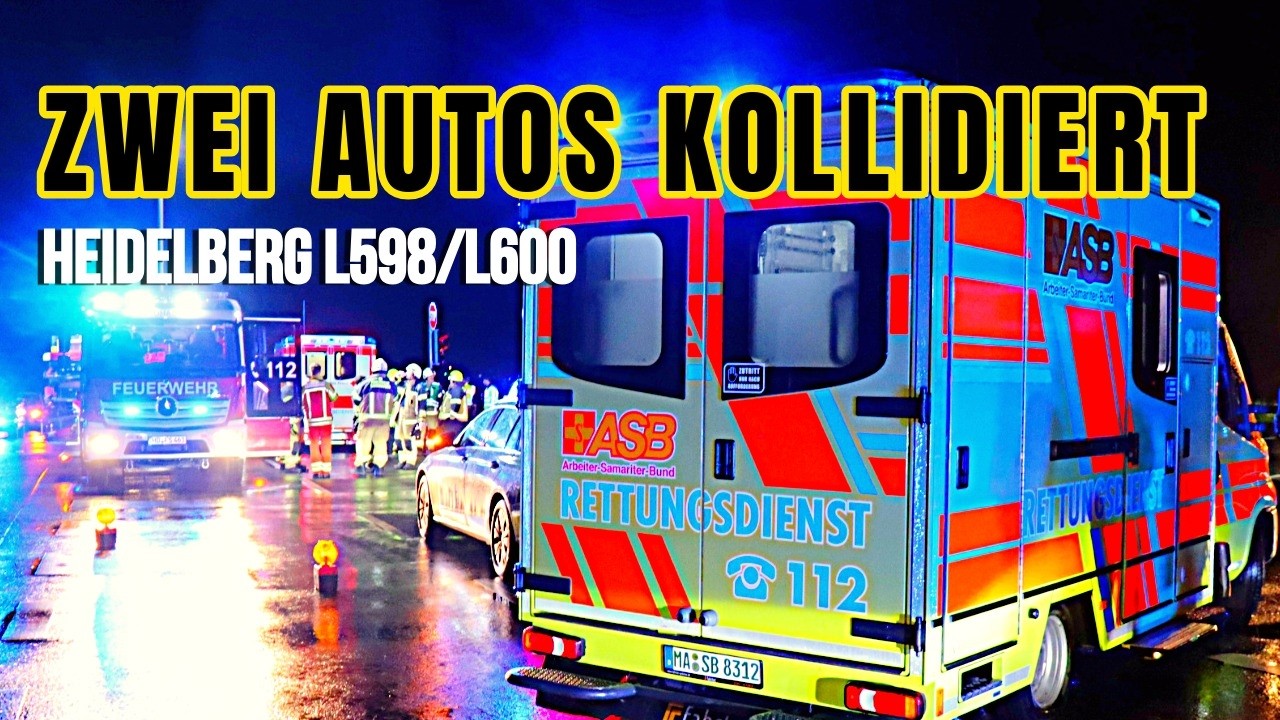 Schwerer Kreuzungscrash bei Heidelberg – Polizei ermittelt wegen möglichem Rotlichtverstoß