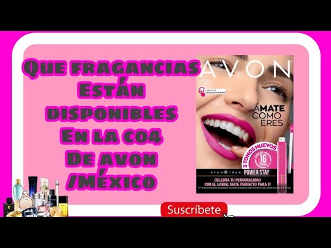 C04 de Avon, que fragancias están disponibles?