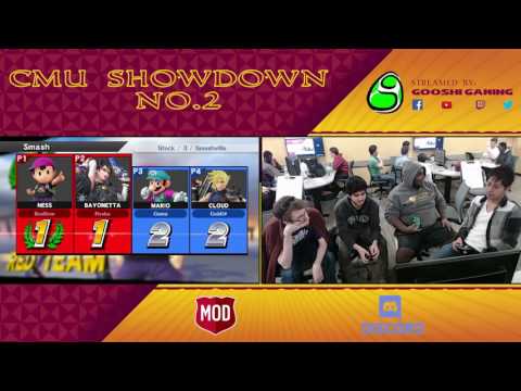 CMU Showdown #2: BooBear/Ryoku (Ness/Bayo) vs Gomakenpi/Go• (Mario/Cloud)