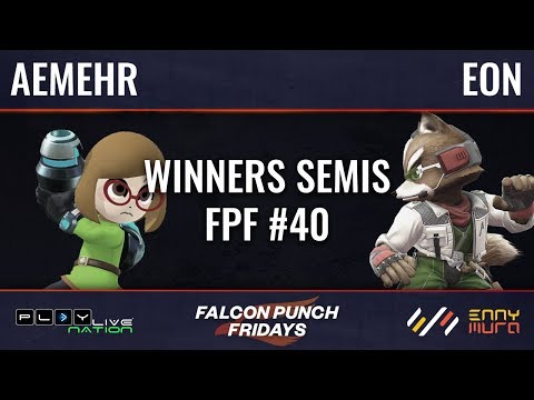 LH | Eon (Fox/Donkey Kong) vs KH | AEMehr (Mii Gunner) - Winners Semis (FPF40)