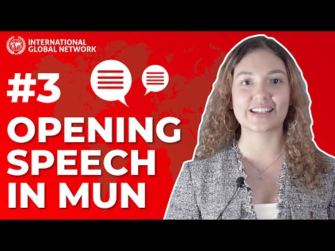 Episode 3: Opening Speech in MUN