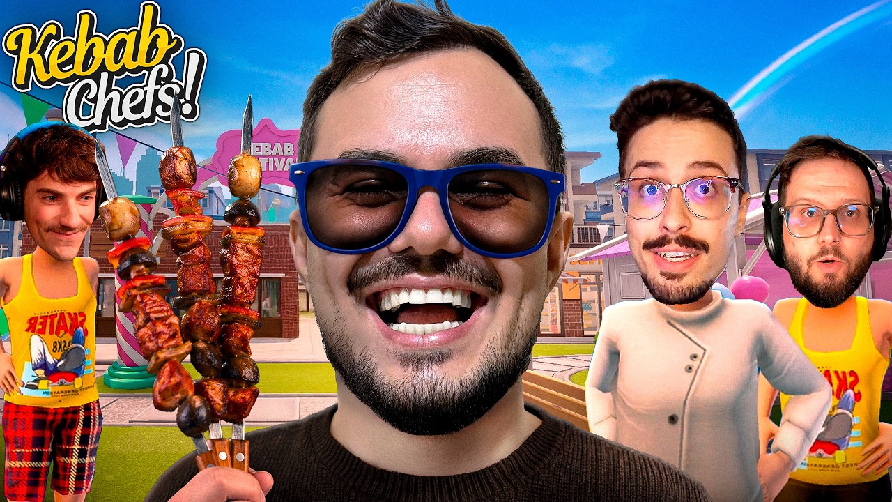 A MELHOR ESPETARIA DA RUA DOS COLEGAS - Kebab Chefs