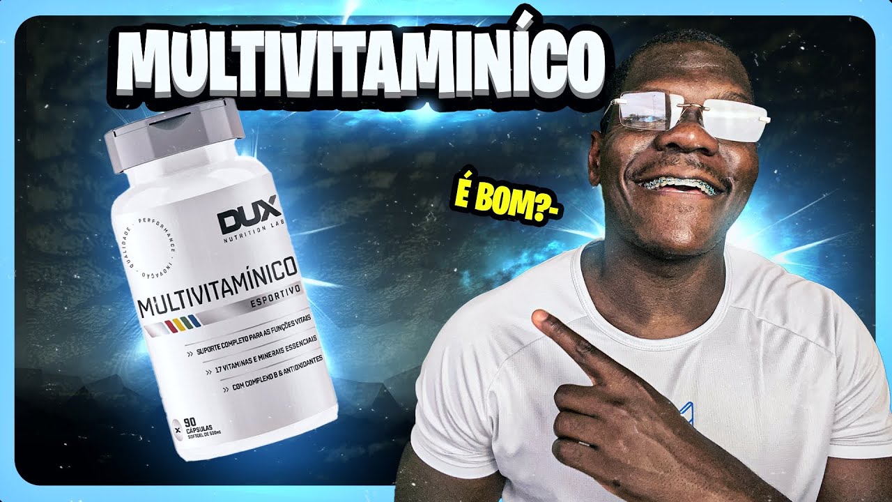 Miniatura da avaliação em vídeo de Multivitamínico Dux Nutrition Complexo B 90 Cápsulas