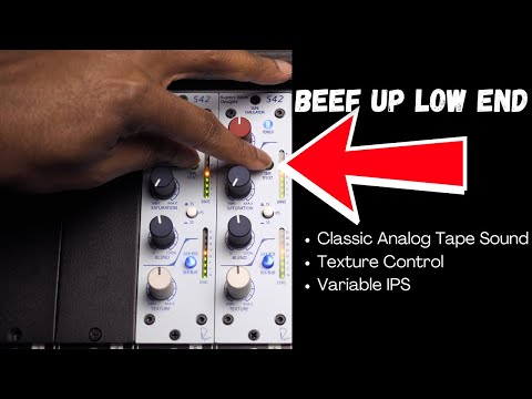 Neve 542 for Pop Music: Tape Saturation That Transforms Your Mix?