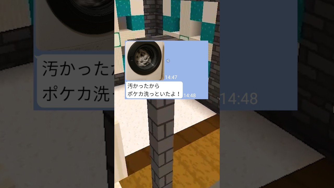 清潔すぎて彼氏のポケカを勝手に洗った女の末路#マイクラ #スカッと