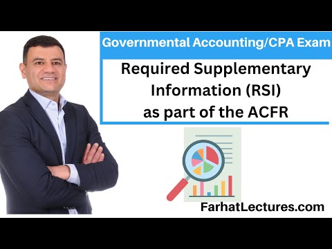 Fund Financial Statements Annual Comprehensive Financial Report ACFR COPA Exam BAR