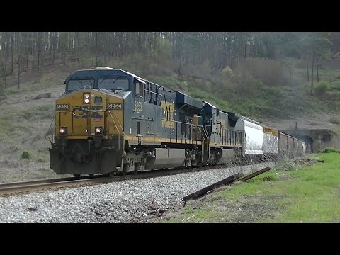 CSX rolling through tunnel in Tunnel Hill, Georgia