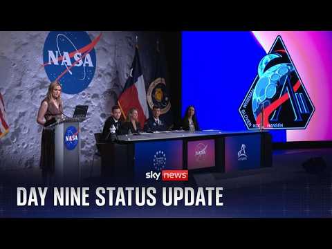 Artemis II update from NASA mission control