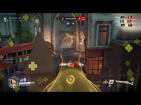 SUREFOUR GRANDMASTER ASHE! 40 ELIMS! [ OVERWATCH SEASON 21 TOP 500 ]