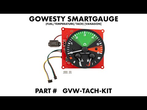 GoWesty SmartGauge (Tach/Fuel/Temp) [Vanagon]