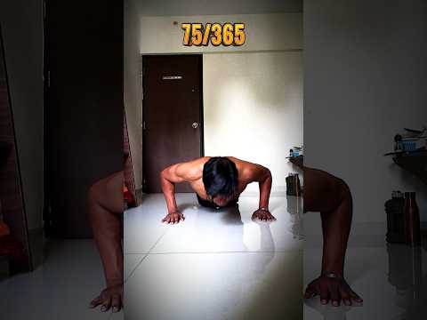 daily 50 pushups 75/365 #ytshorts #viral #fitnessjourney #pushups