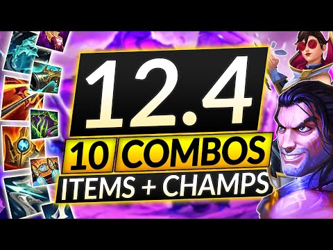 10 NEW BROKEN BUILDS in Patch 12.4 - ABUSE THESE FOR FREE WINS NOW! - LoL Guide