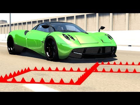 Spike Strip Multi-Vehicle Pileup Crashes #27 - BeamNG Drive Police Spike Strip Testing