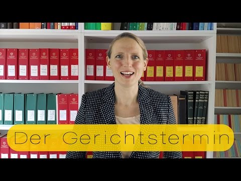 Wie man sich richtig auf einen Gerichtstermin vorbereitet