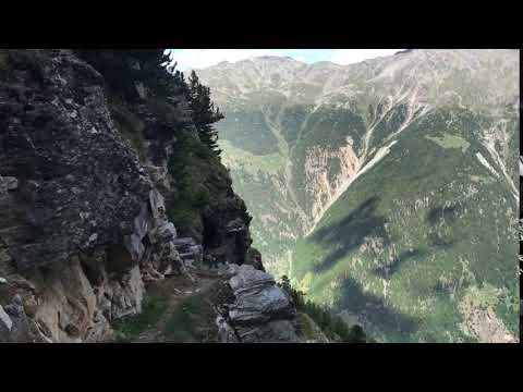 Swiss Alps - Ibex on the path