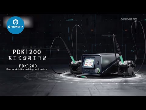 NEW!! i2C PDK1200 300W Soldering Station With NT115 T210 T245 Handle