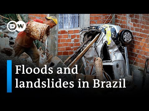 ブラジル土砂崩れと洪水で死亡事故｜DWニュース (Brazil: Deadly landslides and flooding | DW News)