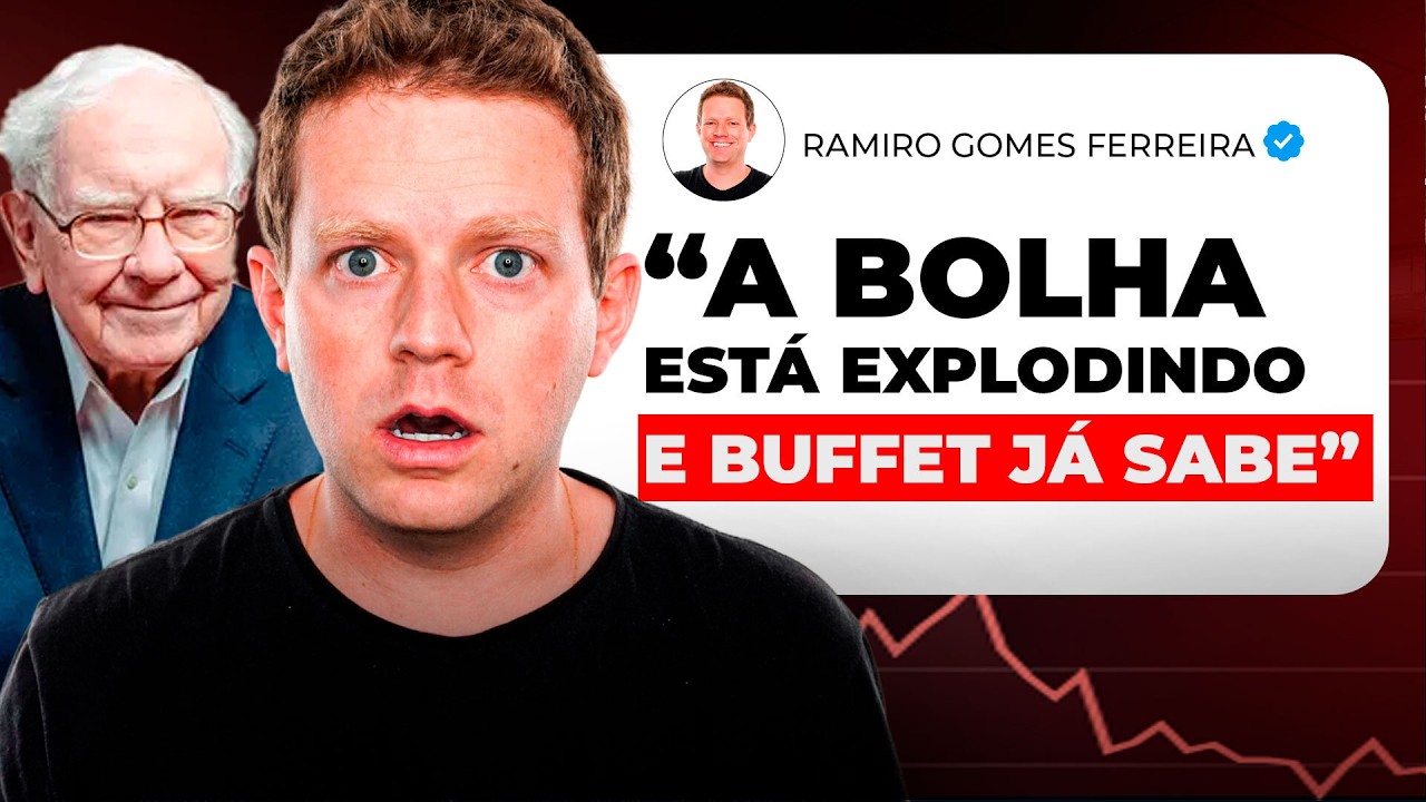 WARREN BUFFETT VENDEU 50% do PORTFÓLIO: esse é um alerta para você.
