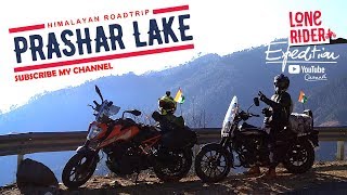 preview picture of video 'Bike trip to Prashar Lake - Winter Bike Trip (1200Kms | 4days)- KTM 250, Bajaj Avenger'