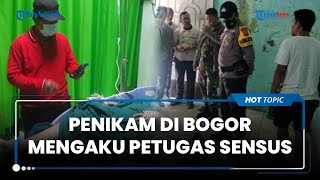 Pelaku Penikaman Remaja di Bogor saat di Rumah Sendirian, Mengaku sebagai Petugas Sensus Penduduk
