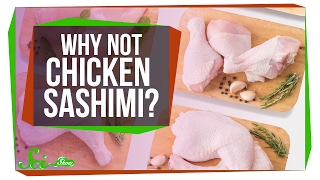 Why Do We Eat Raw Fish But Not Raw Chicken?