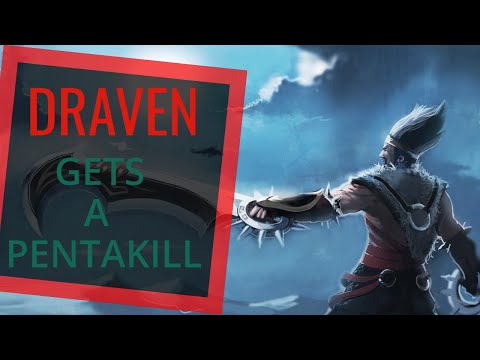 DIAMOND PENTAKILL!!! •DIAMOND ELO• Best Draven World - Vincent´s Draven